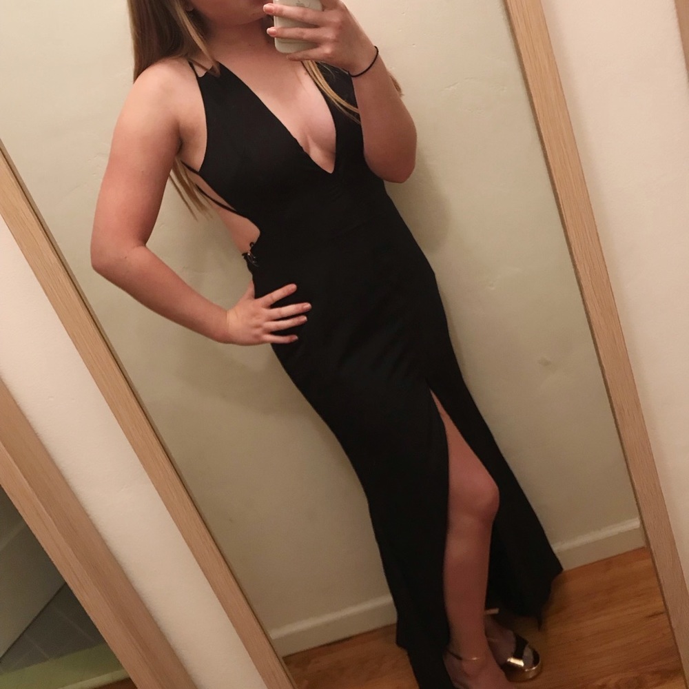 PROMGIRL brand new black dress